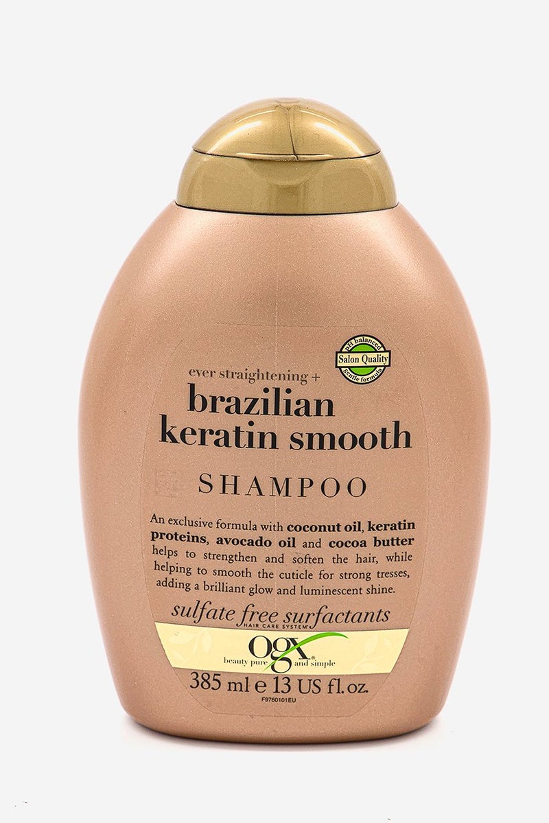 Ogx Ever Straightening Brazilian Keratin Therapy Shampoo 385 ml - Image 1
